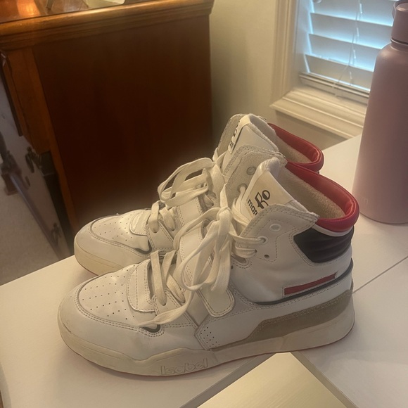 Isabel Marant alsee leather high-top sneakers - Picture 4 of 8